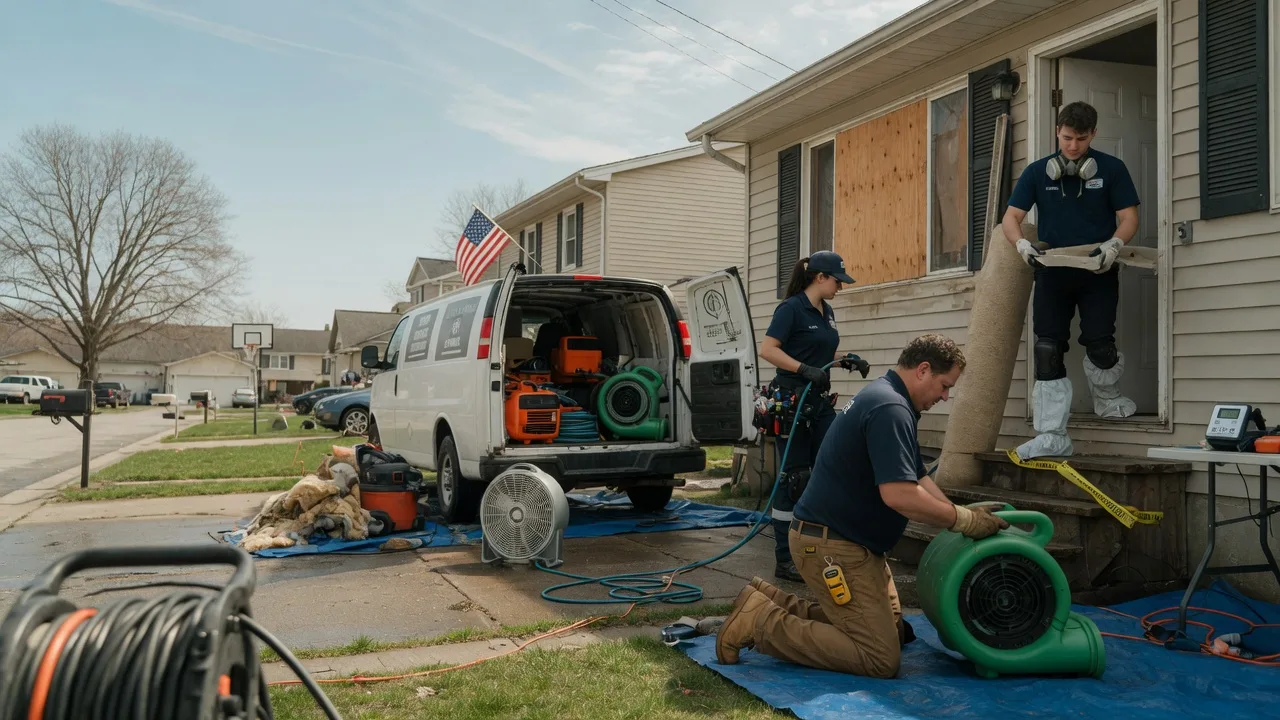Water Damage Restoration in Downey, CA near me